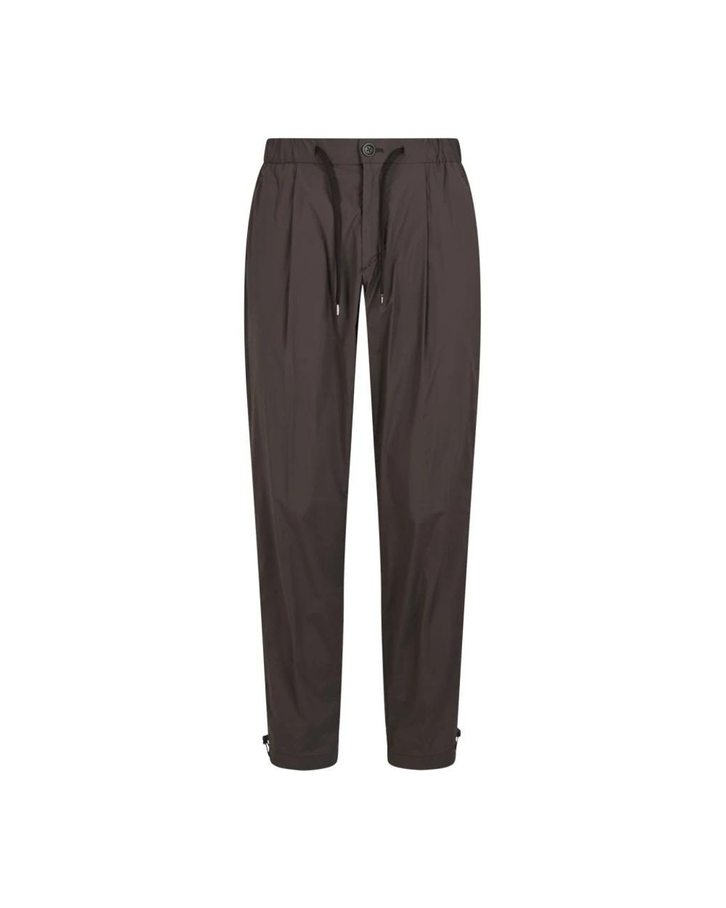 Herno Brown Trousers for men
