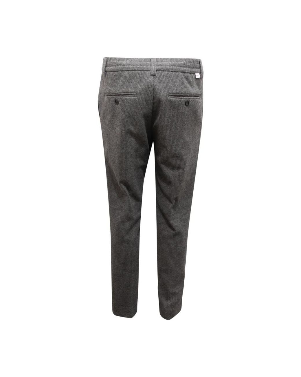 Paolo Pecora Gray Slim Fit Jeans for men