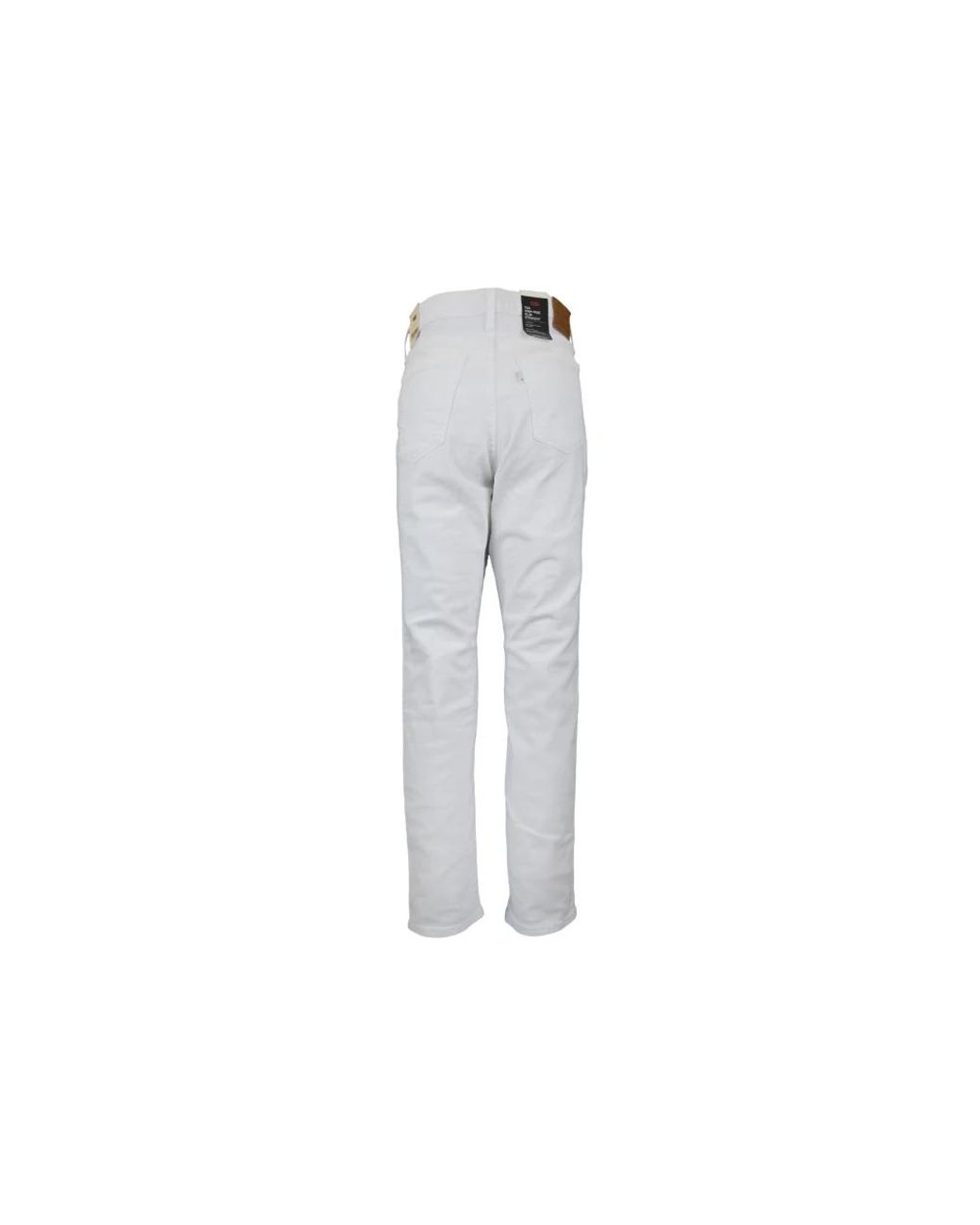 Levi's White Straight Fit Jeans