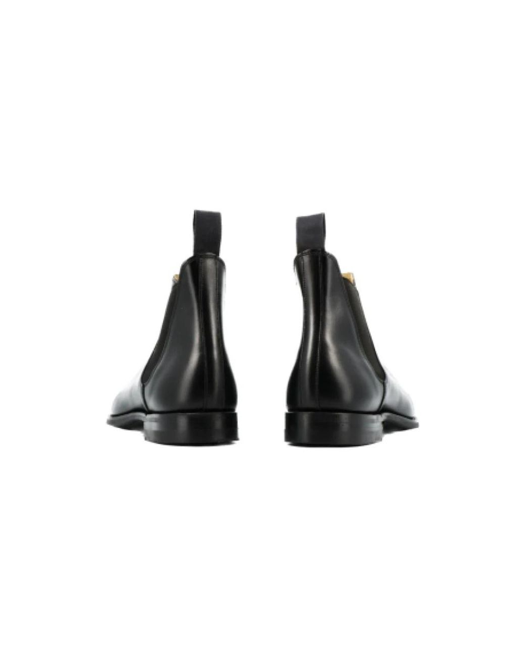 Crockett and Jones Black Chelsea Boots for men