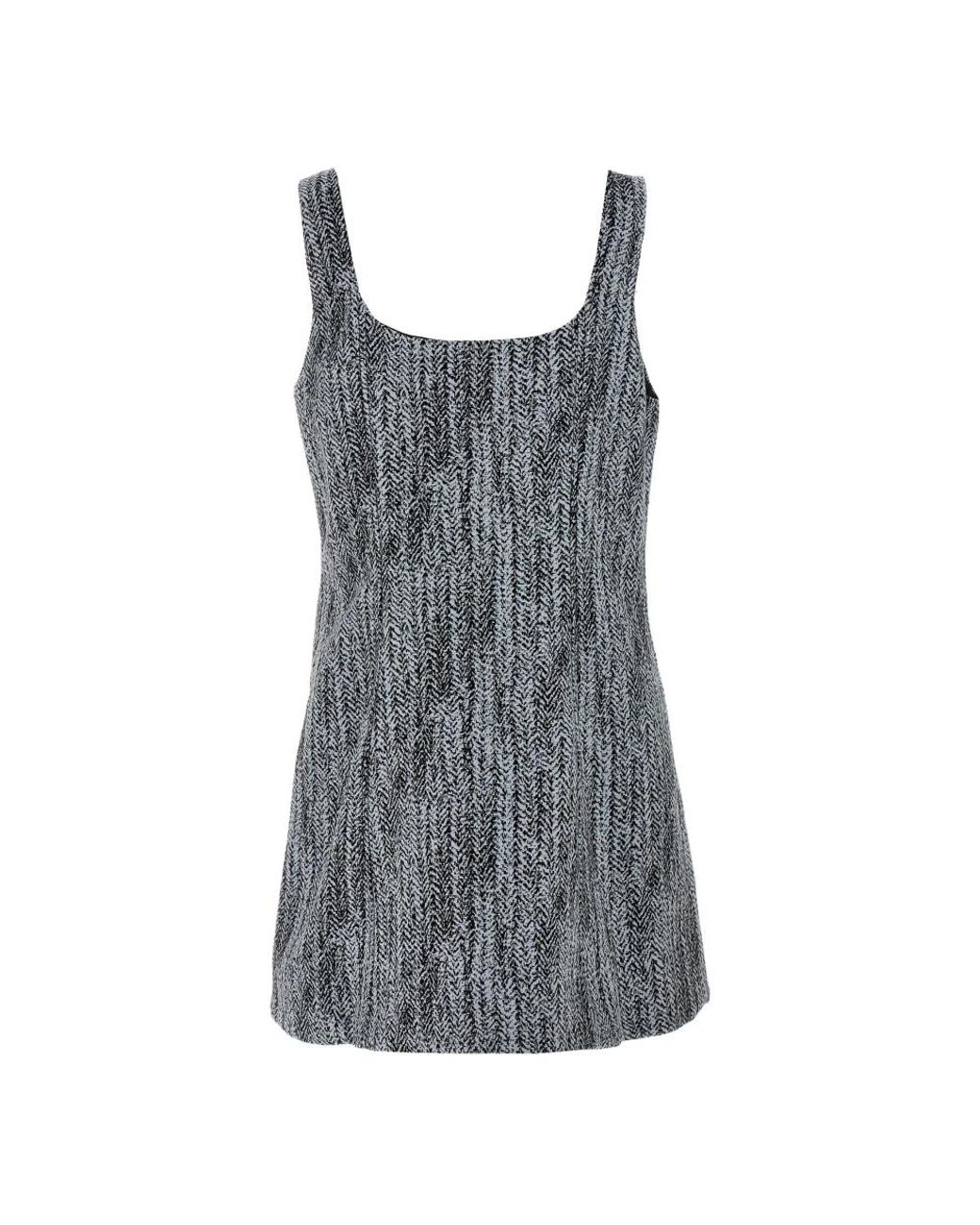 Ganni Gray Short Dresses