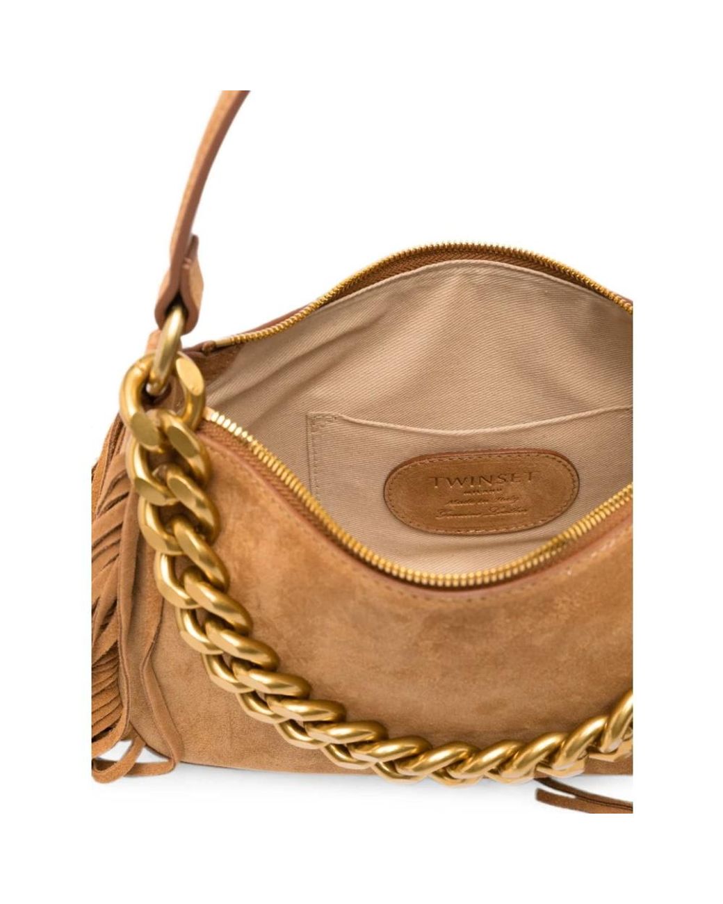 Twinset Brown Shoulder Bags