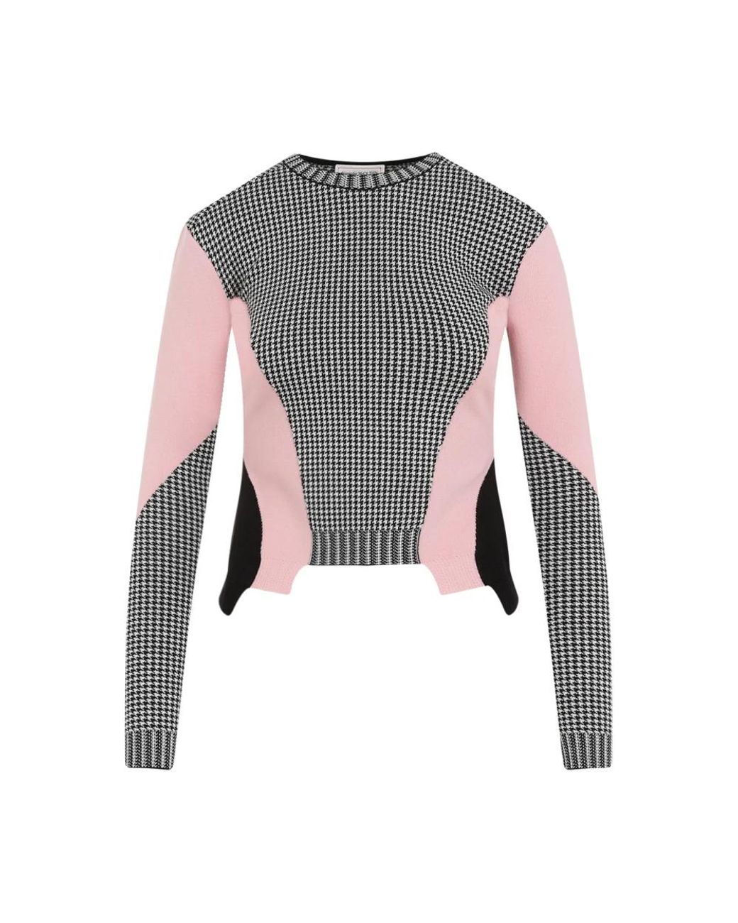 McQueen Gray Round-Neck Knitwear