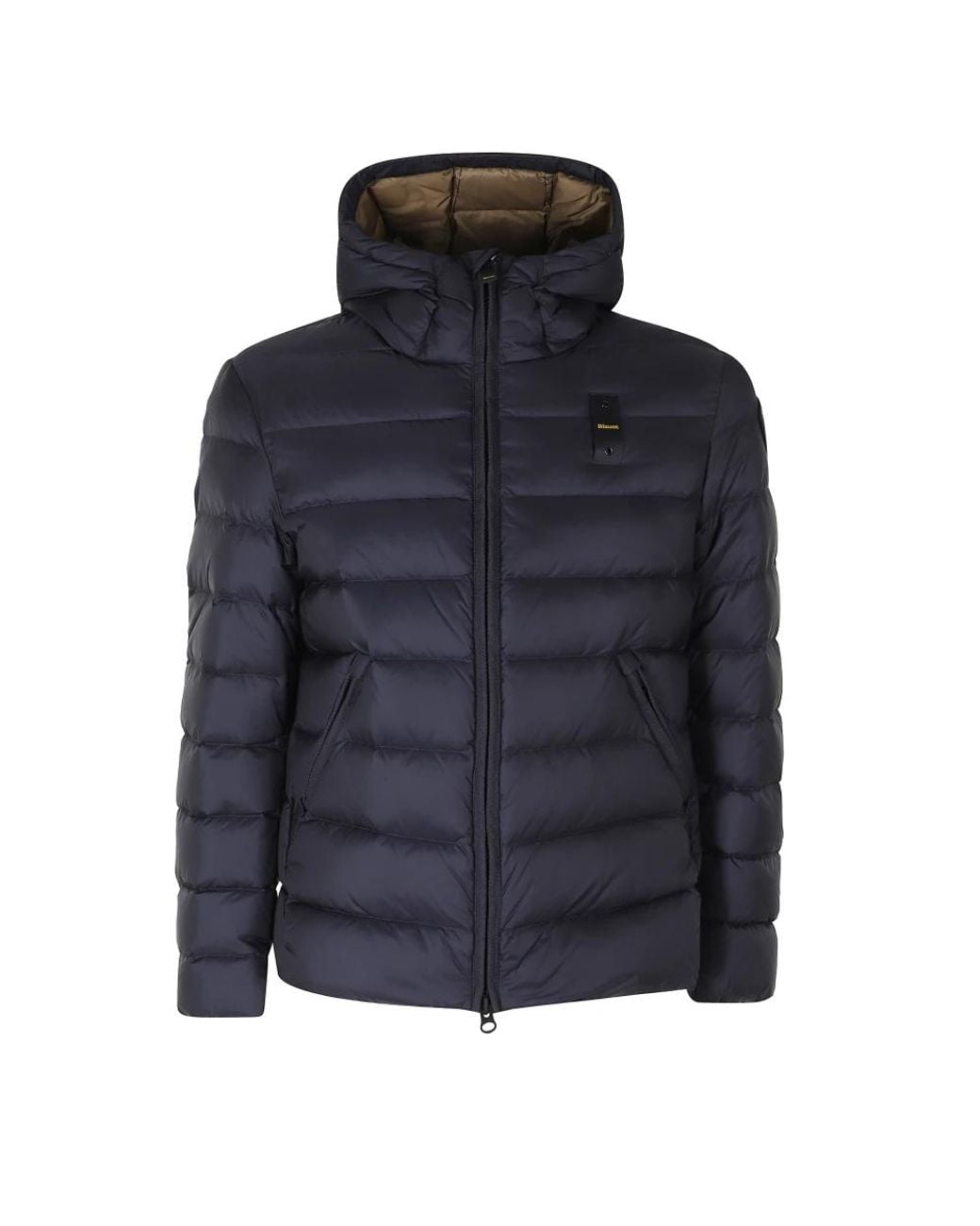 Blauer Jassen ,Blauw ,Nylon Acton Jacket in het Blue voor heren