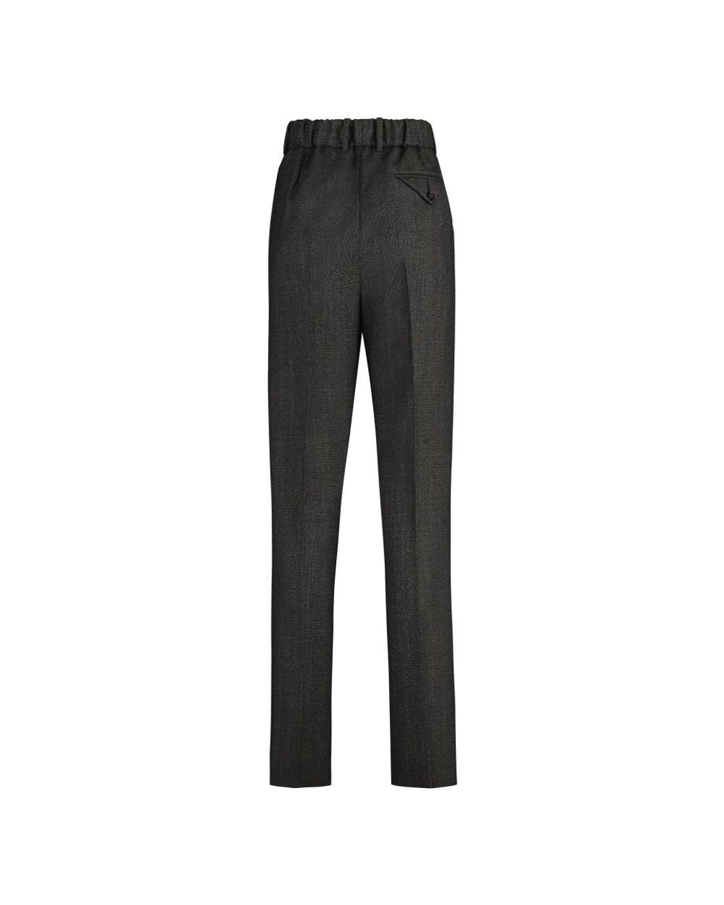 Bottega Veneta Gray Slim-Fit Trousers