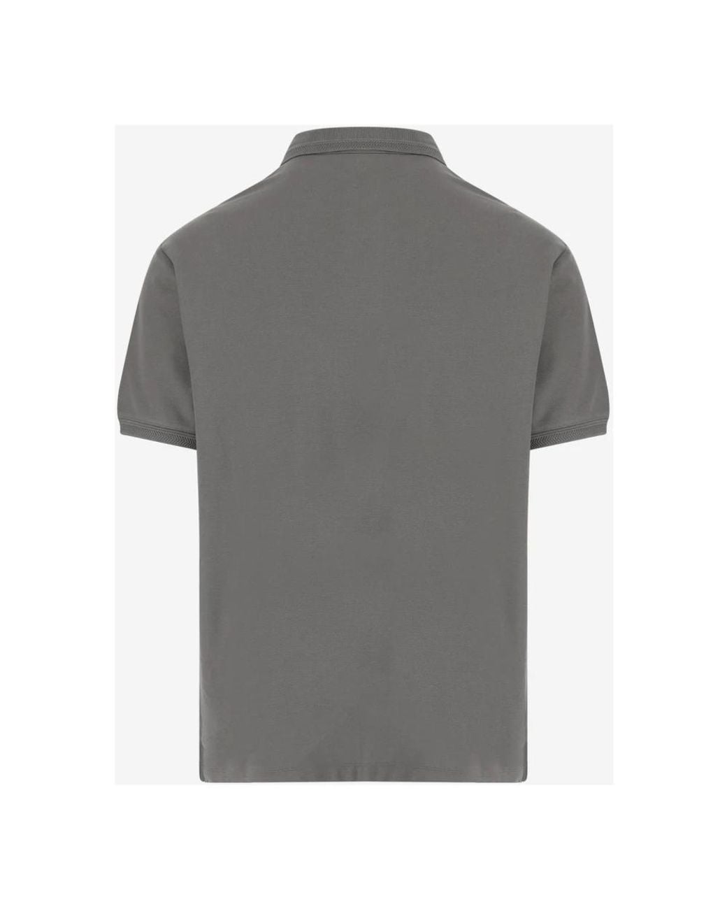 Emporio Armani Gray Polo Shirts for men