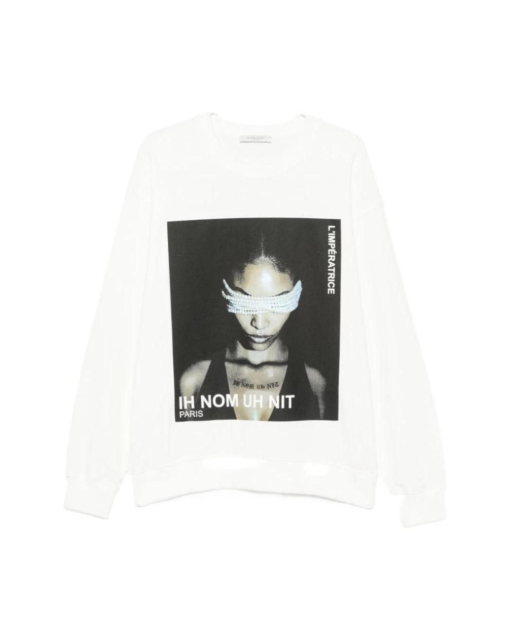 Ih Nom Uh Nit Black Sweatshirts for men