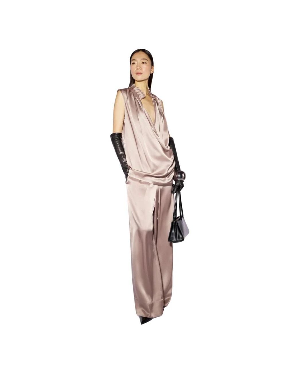 Liviana Conti Pink Sleeveless Tops