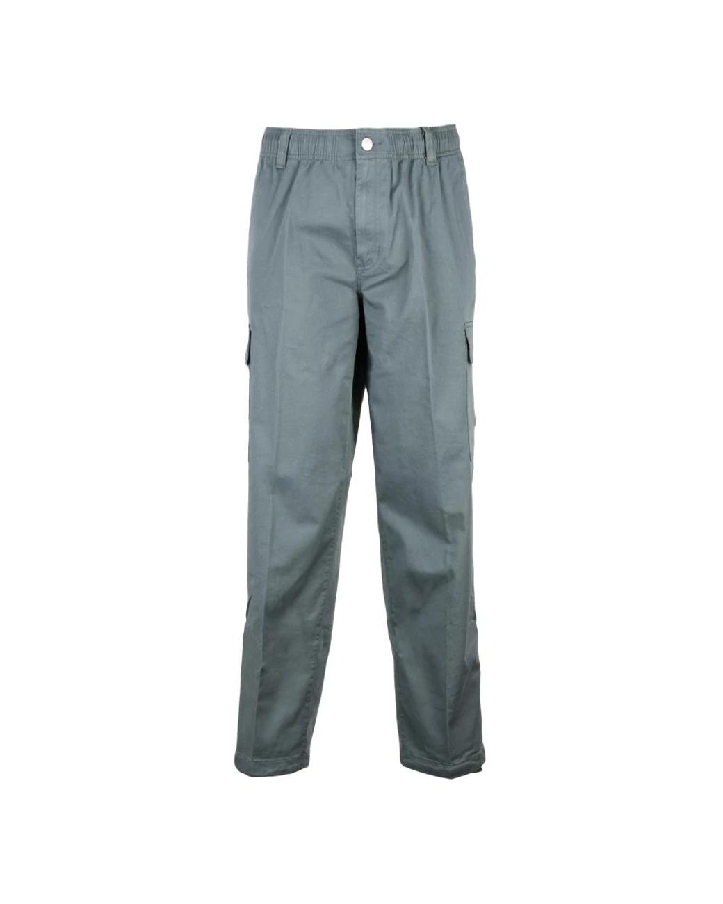 Calvin Klein Blue Straight Trousers for men