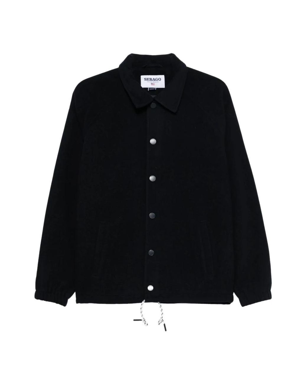 Sebago Tender Wool Jacket in het Black voor heren