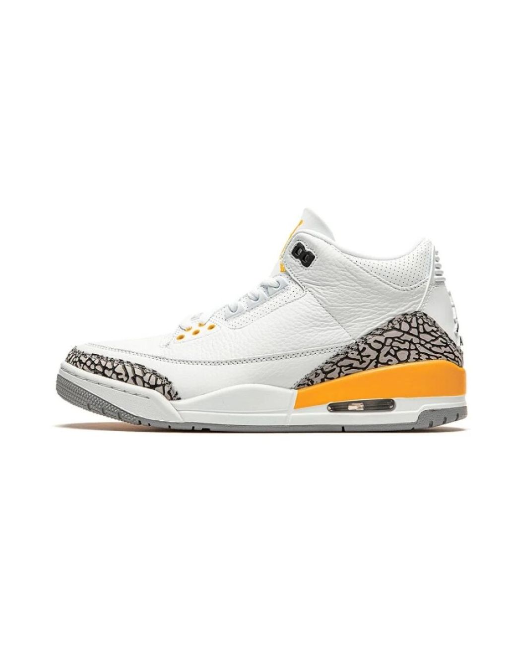 Nike White 3 Retro Laser