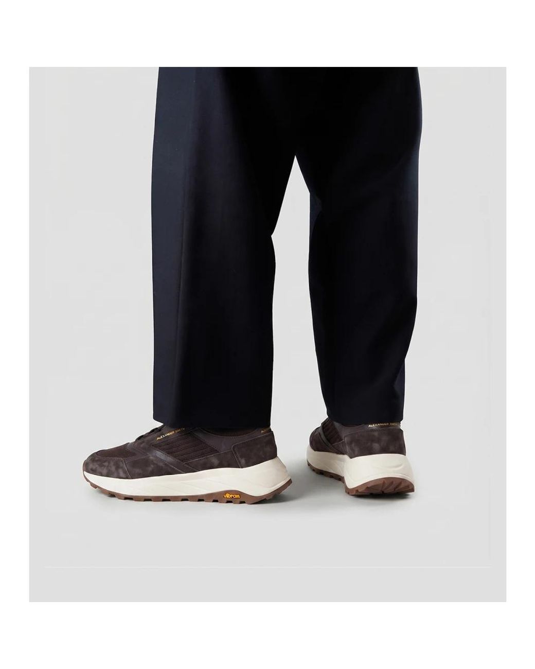 Alexander Smith Brown Sneakers for men