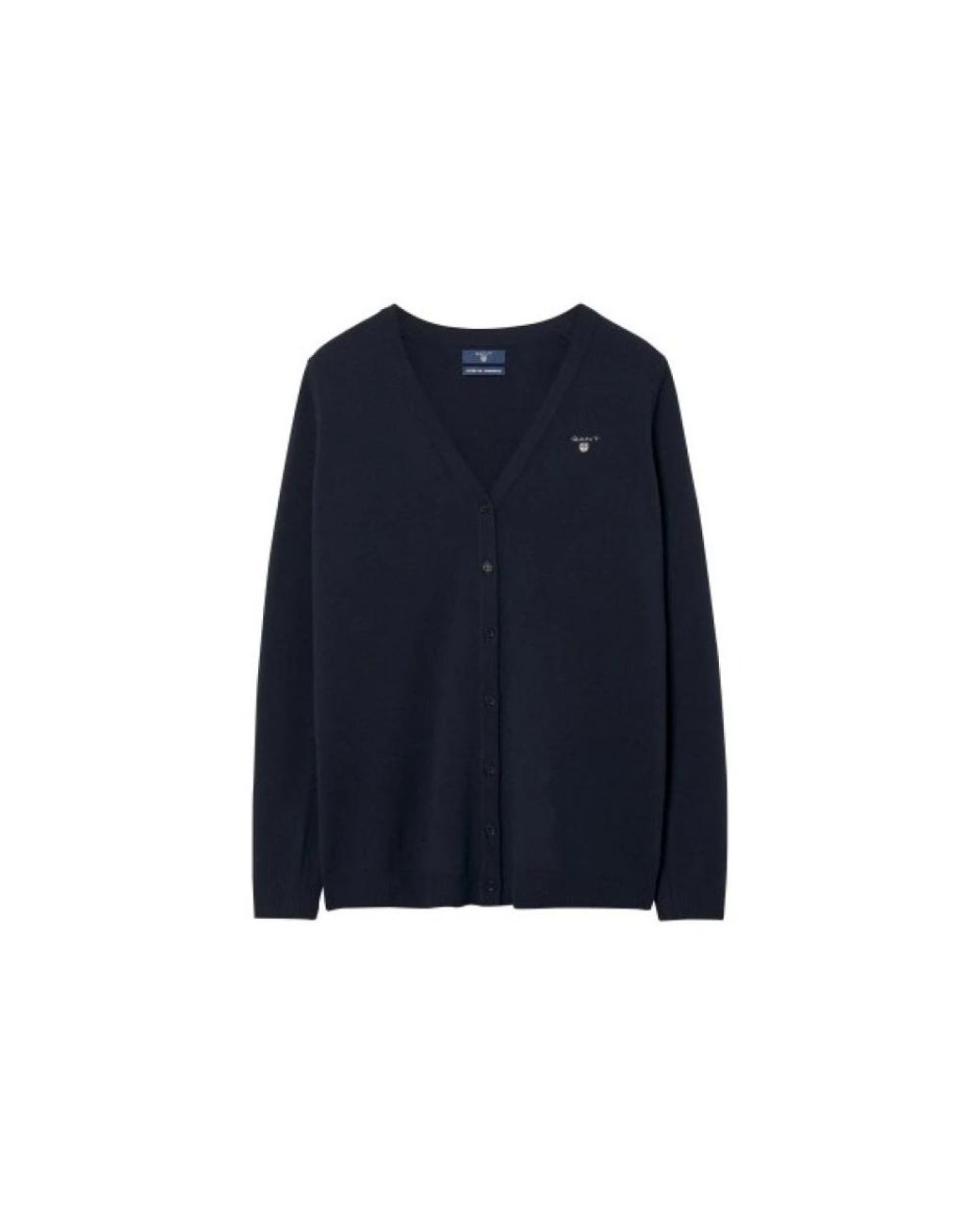 Gant Truien & Vesten ,Blauw ,Wol Fijn V-Hals Vest in het Blue voor heren