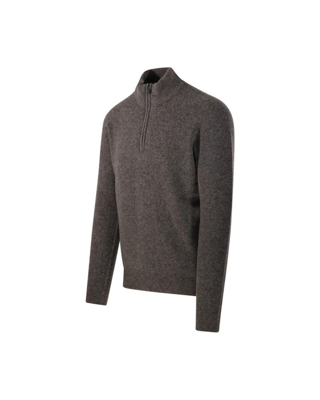 Roberto Collina Gray Turtlenecks for men