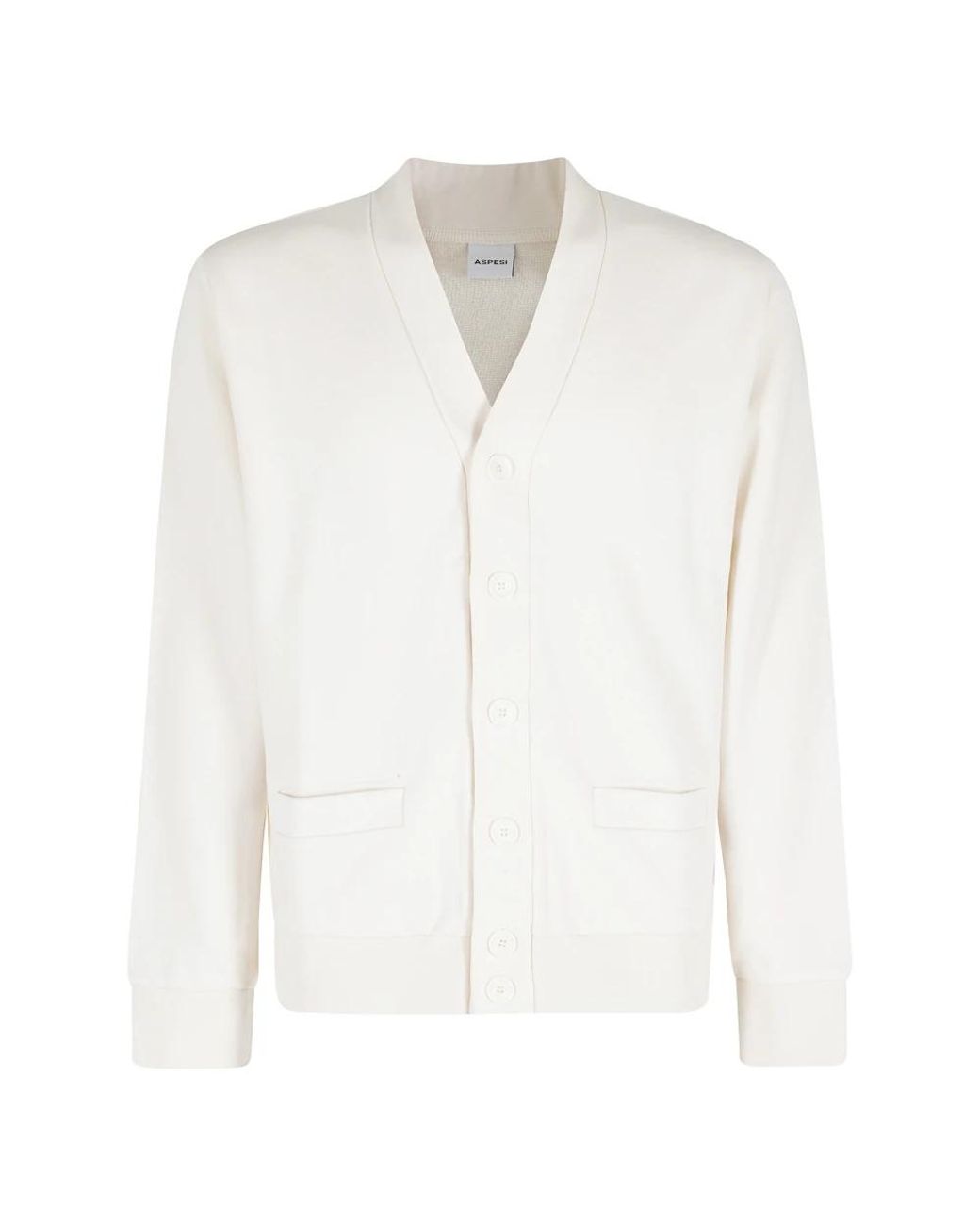 Aspesi White Cardigans for men