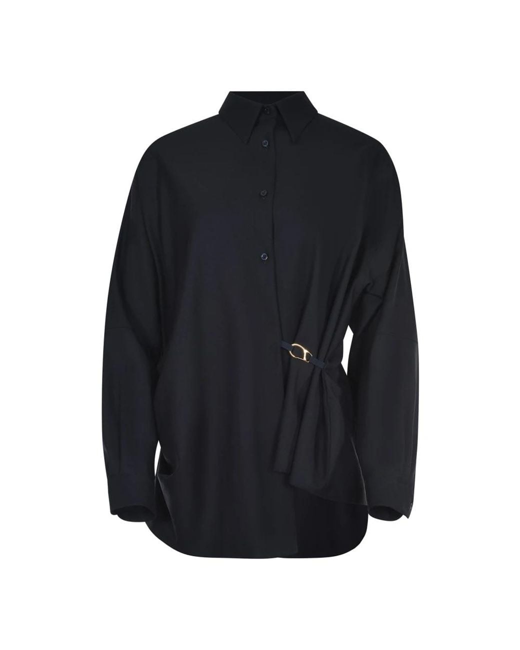 Herno Overhemden ,Blauw ,Wol Overhemd in het Black