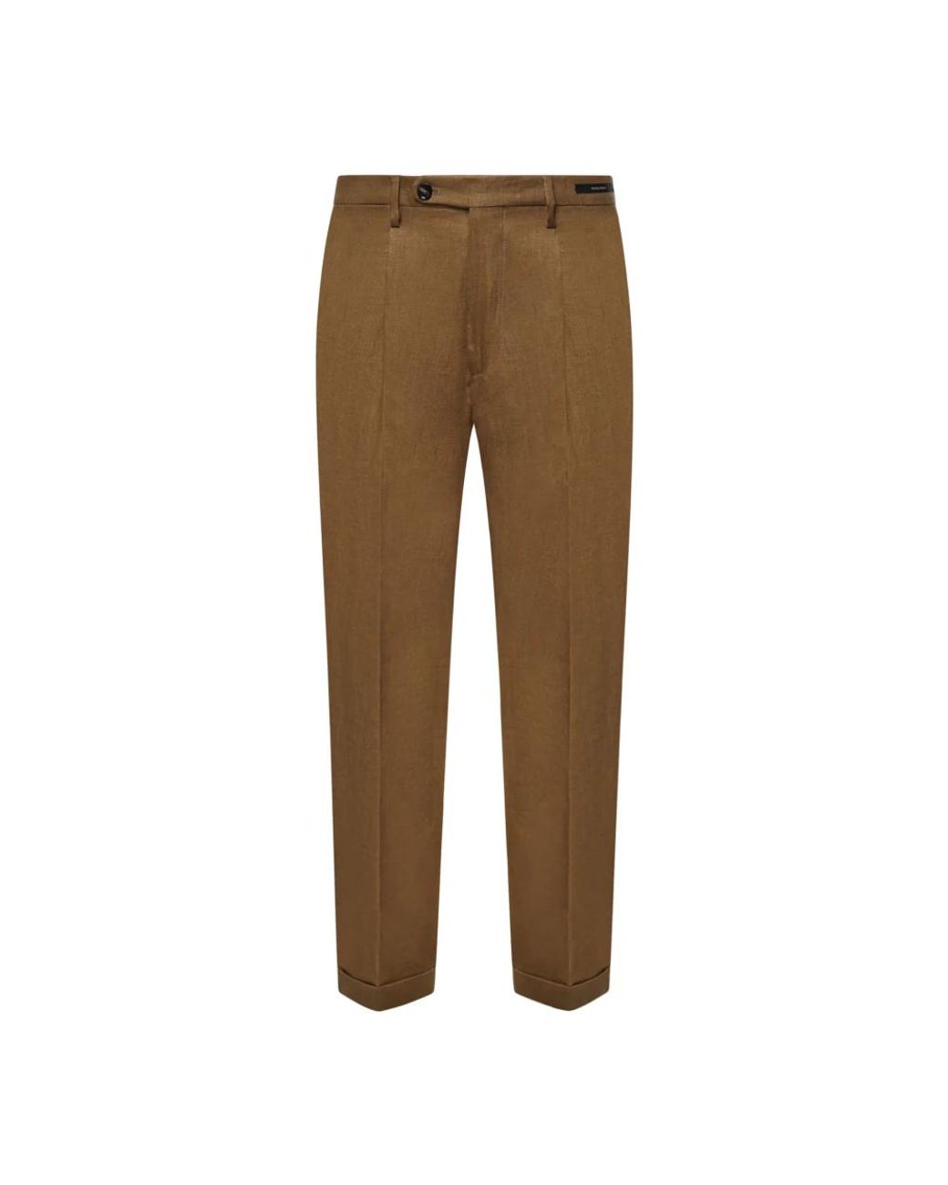 Michael Coal Brown Suit Trousers for men