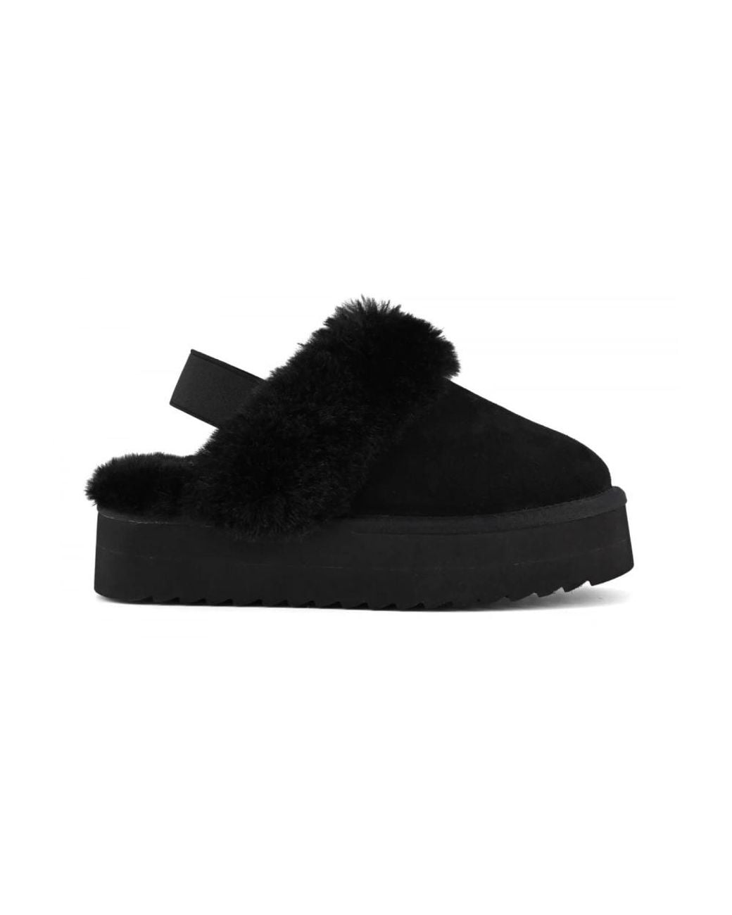 Colors Of California Black Slippers