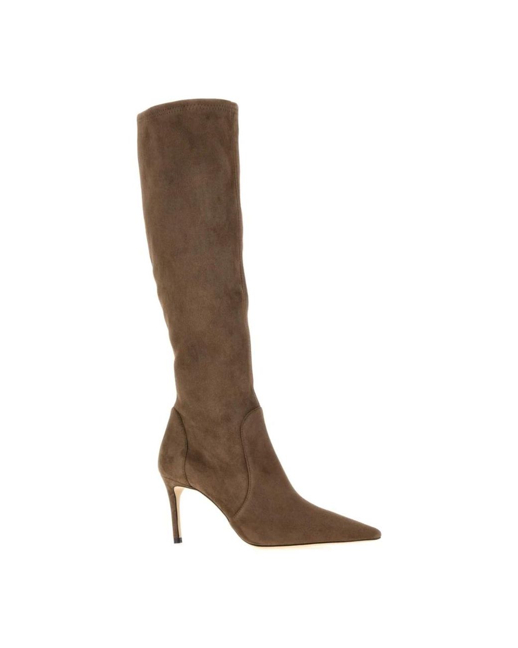 Stuart Weitzman Brown Heeled Boots