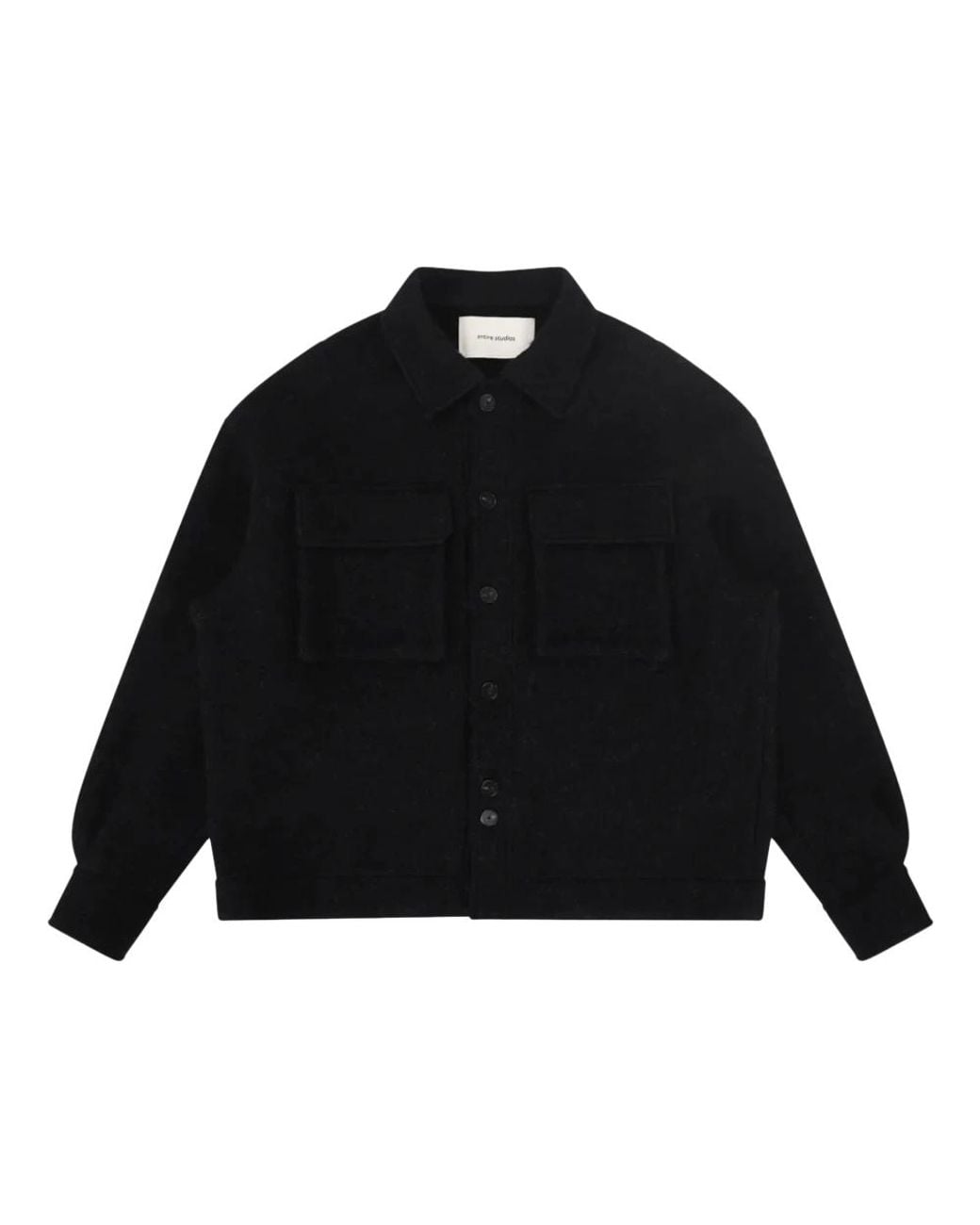 Entire studios Black Light Jackets for men