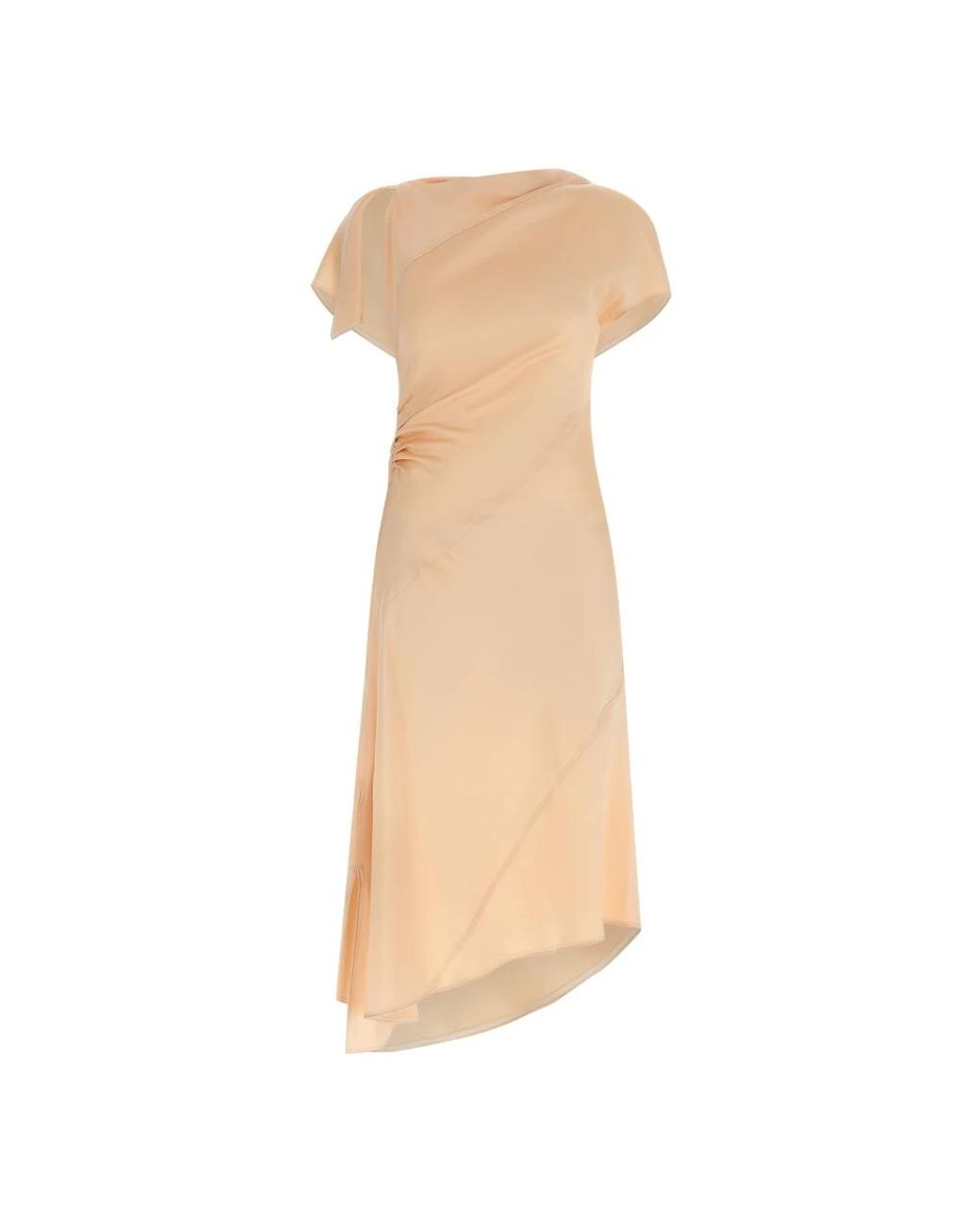 Victoria Beckham Natural Midi Dresses