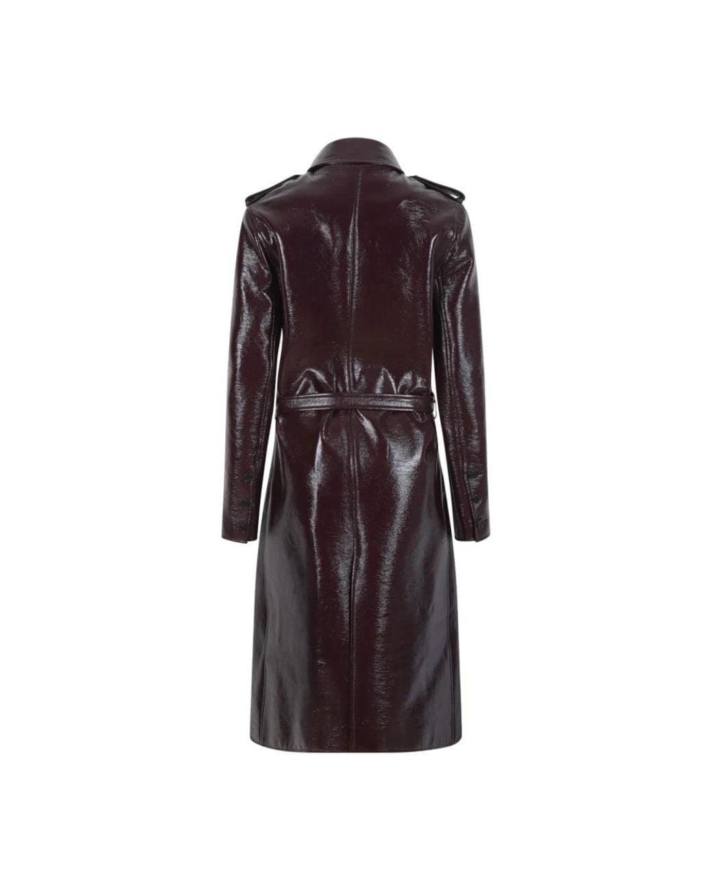 Courreges Purple Trench Coats