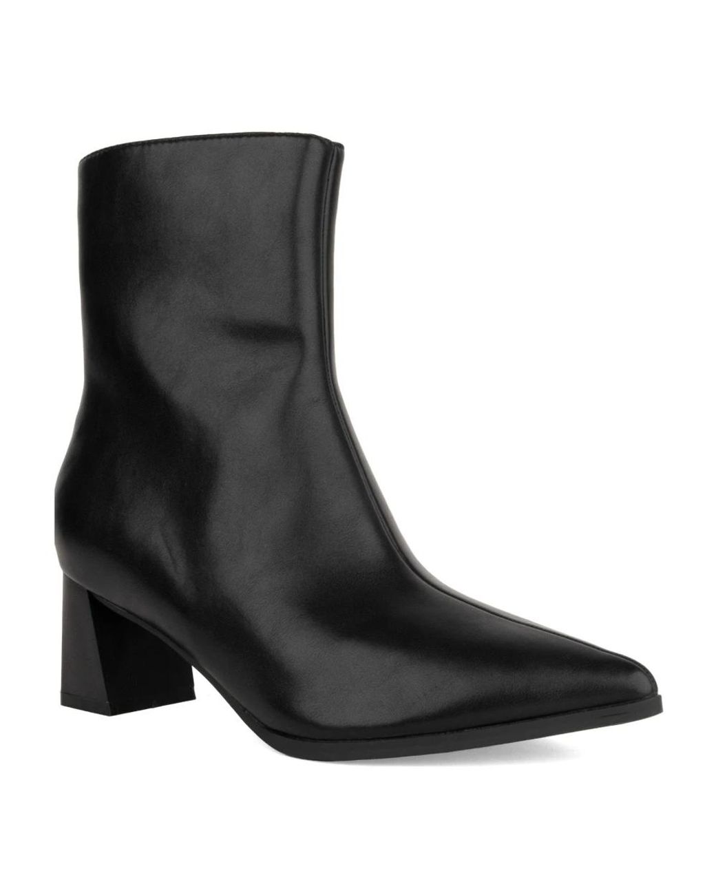 Keddo Black Heeled Boots