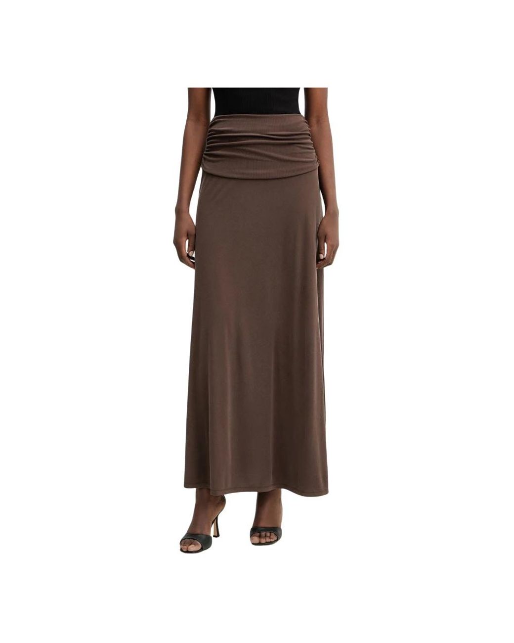 Guess Rokken ,Bruin ,Polyester Milena Rok in het Brown