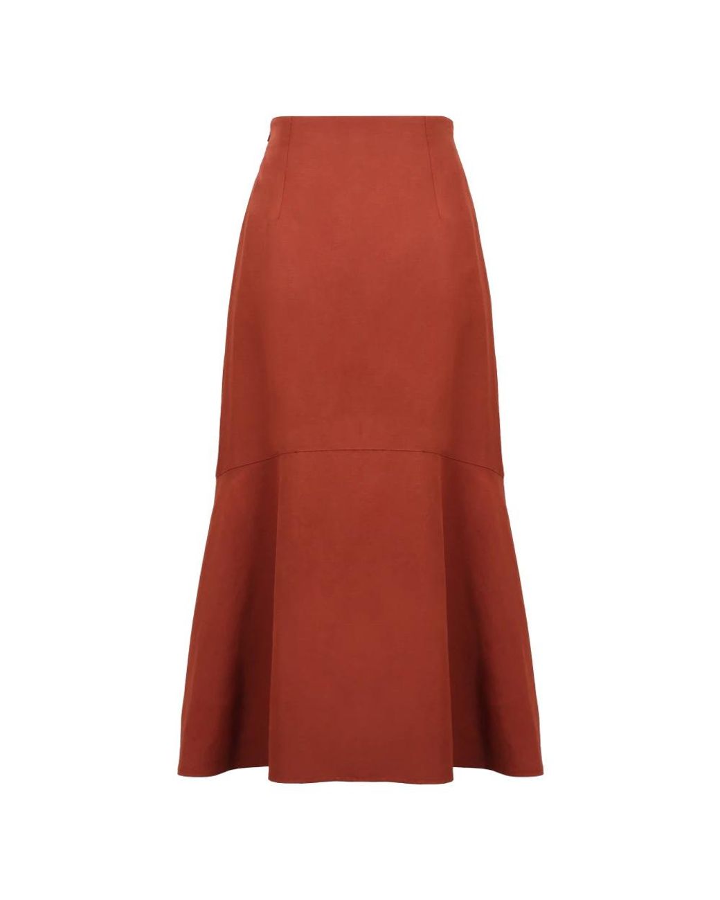 Agnona Red Midi Skirts