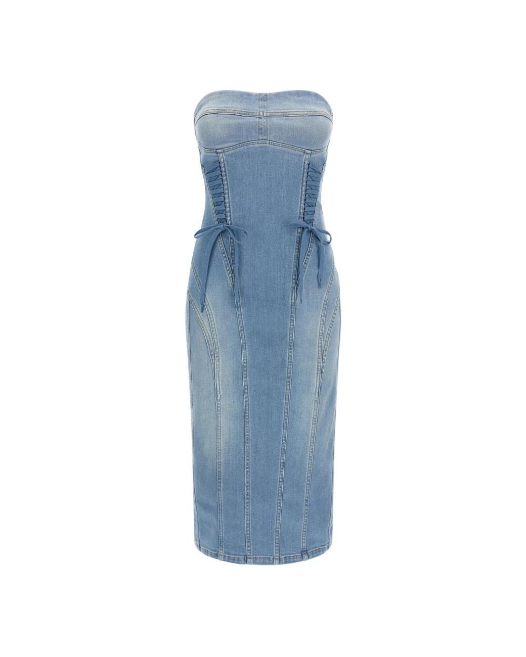 Elisabetta Franchi Blue Midi Dresses