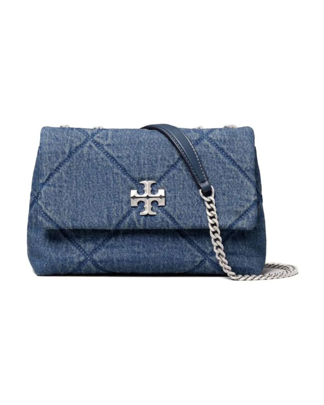 Tory Burch Blue Shoulder Bags