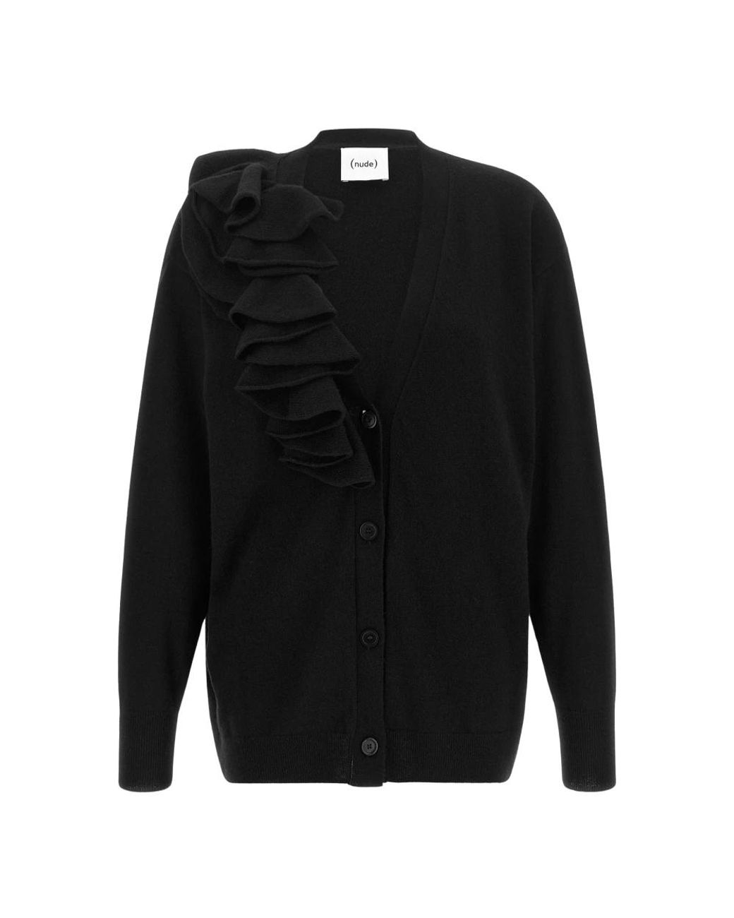 Cardigans Nude en coloris Black