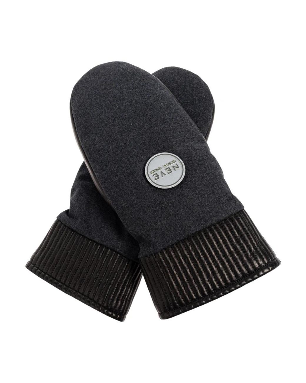 Giorgio Armani Handschuhe Mit Logo in Black für Herren