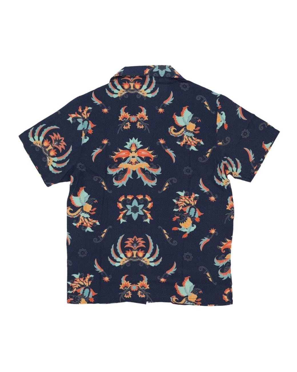 DOLLY NOIRE Blue Short Sleeve Shirts for men