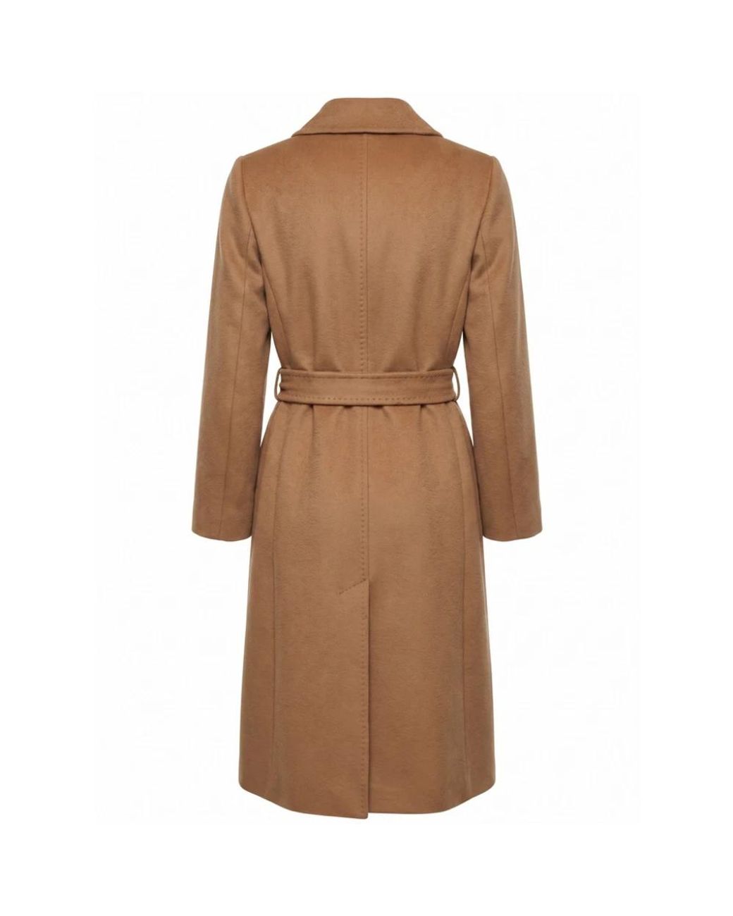 Max Mara Brown Belted Coats