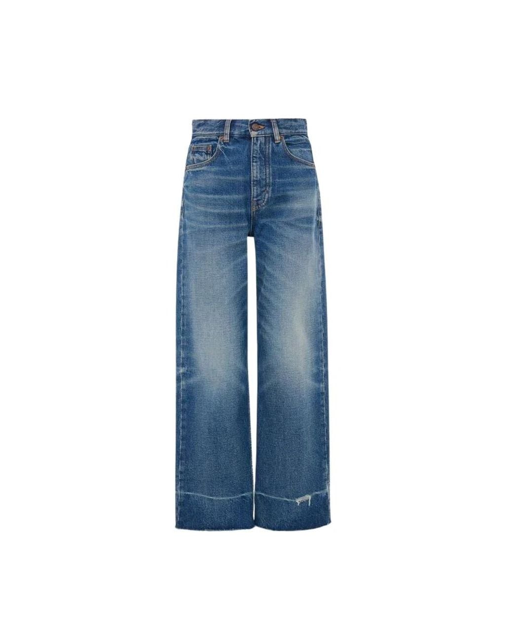 Chloé Blue Wide Jeans