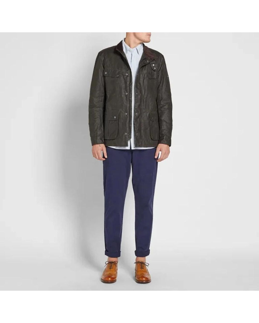 Light Jackets di Barbour in Green da Uomo
