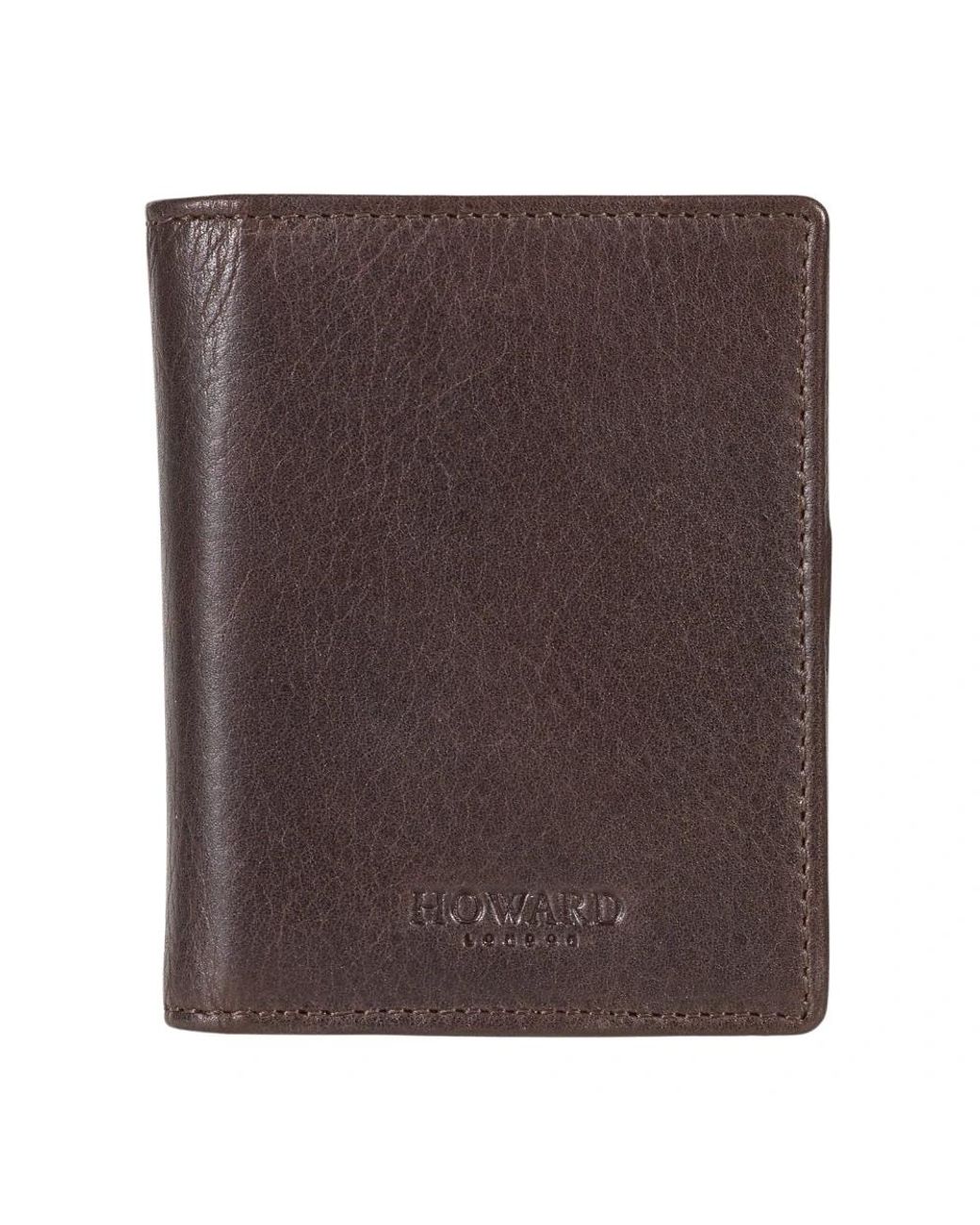Howard London Metalcase Cardwallet in het Brown voor heren