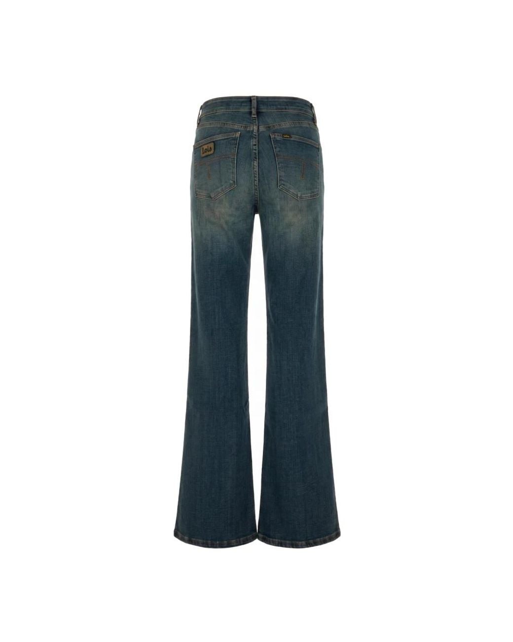 Lois Blue Wide Jeans
