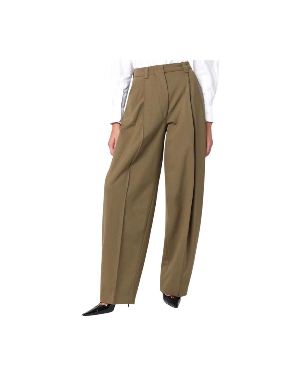 Thelatest Green Wide Trousers