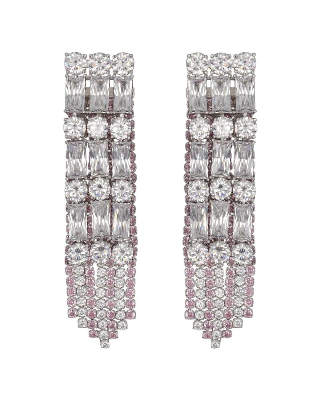 Self-Portrait White Earrings