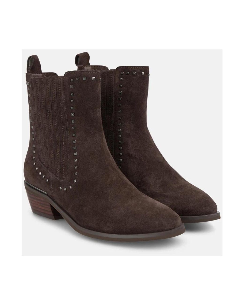 Alma En Pena. Brown Cowboy & Biker Boots