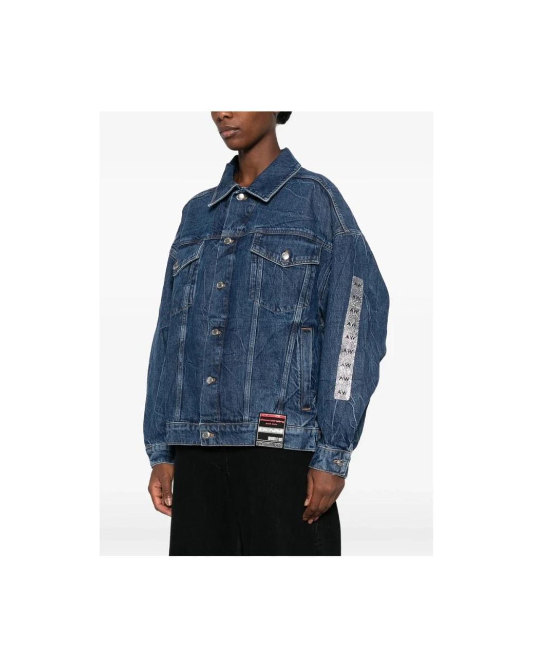 Denim Jackets Alexander Wang de color Blue