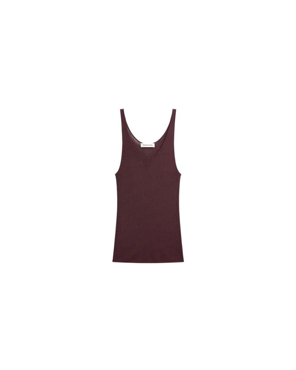 Frankie Shop Purple Sleeveless Tops
