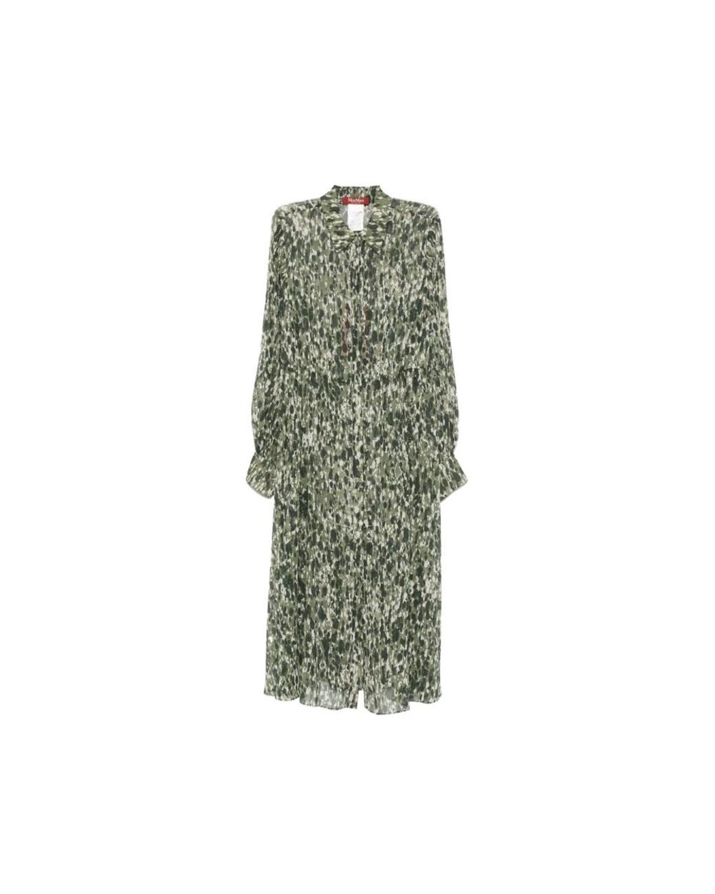 Max Mara Green Shirt Dresses
