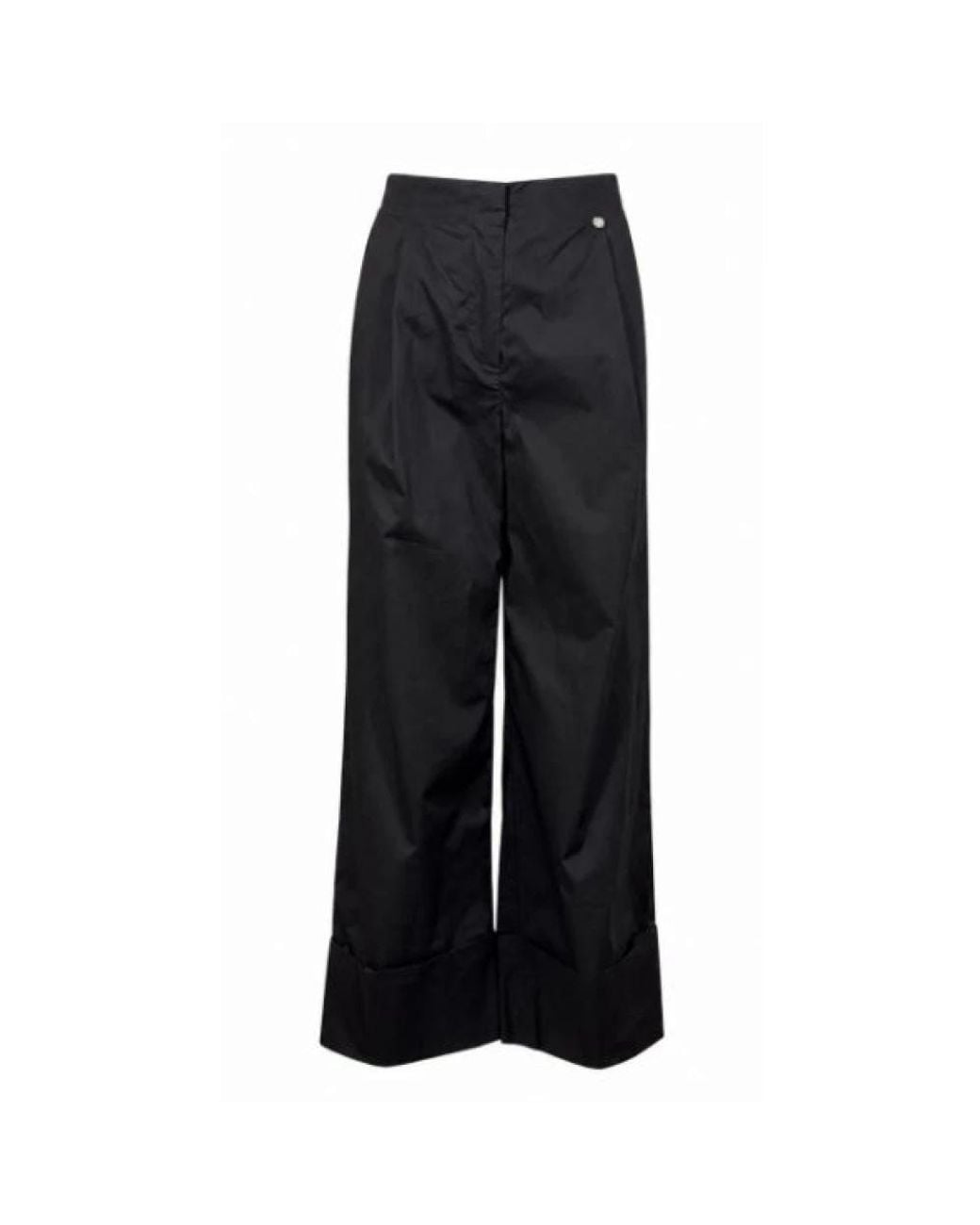Liu Jo Black Wide Trousers