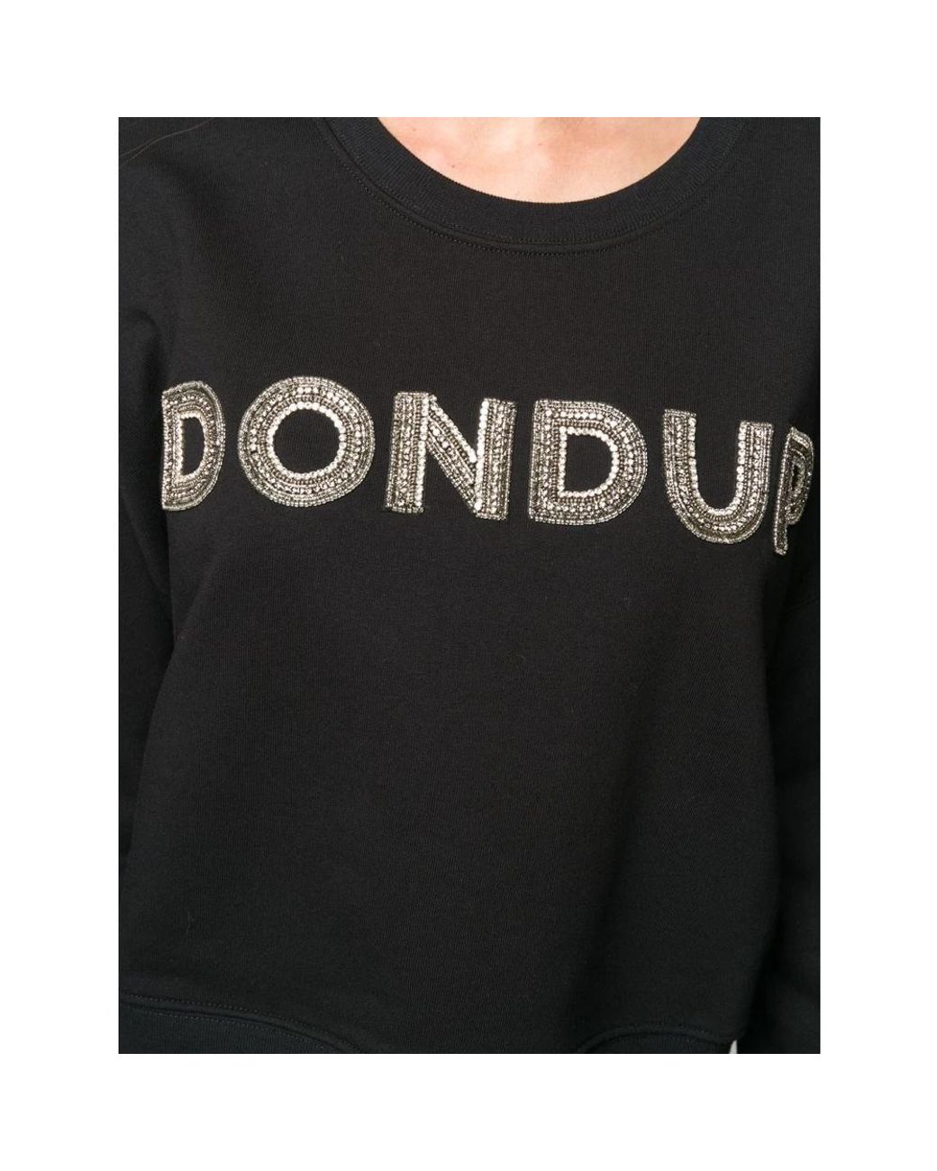 Dondup Black Sweatshirts