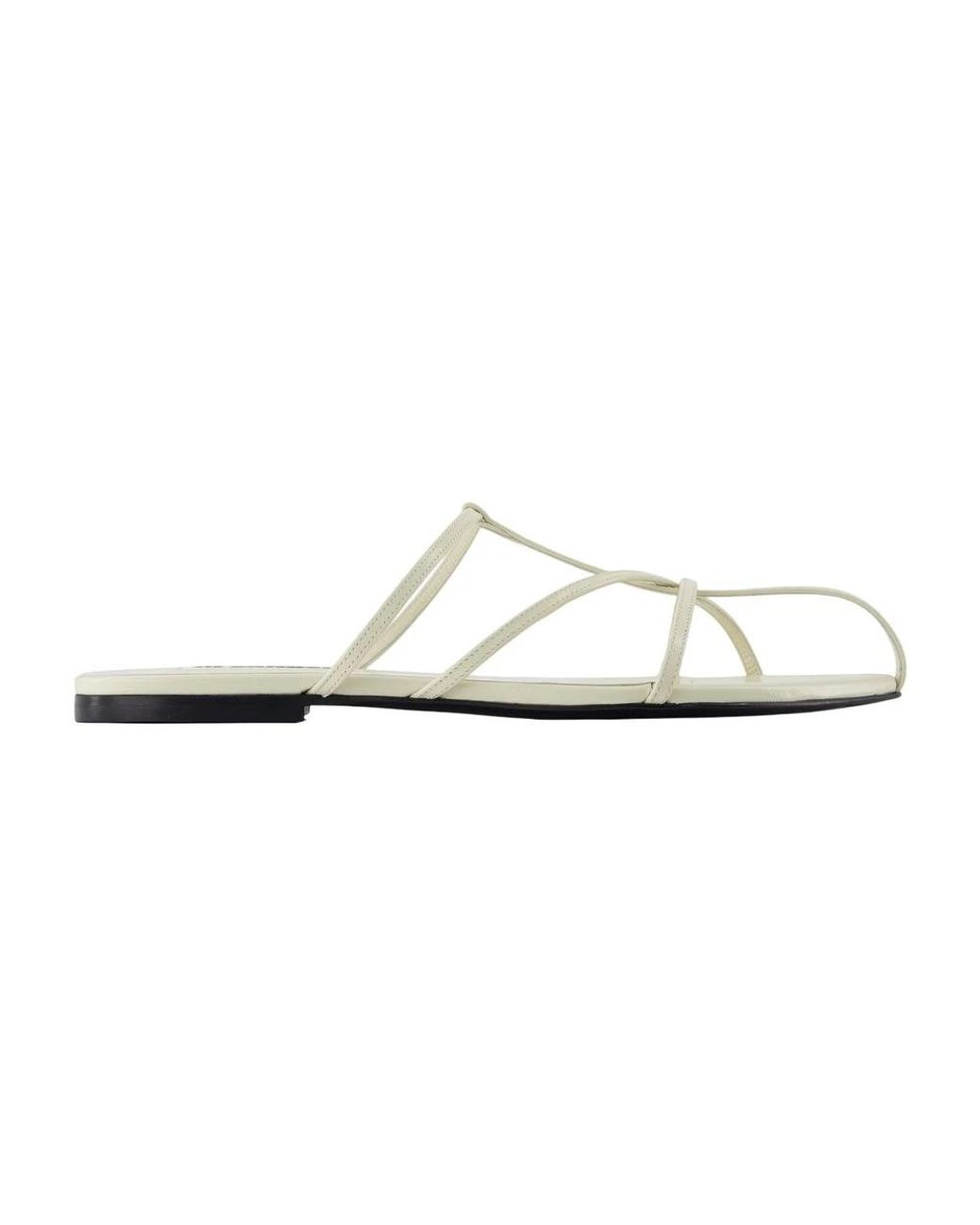 Jil Sander White Sandals