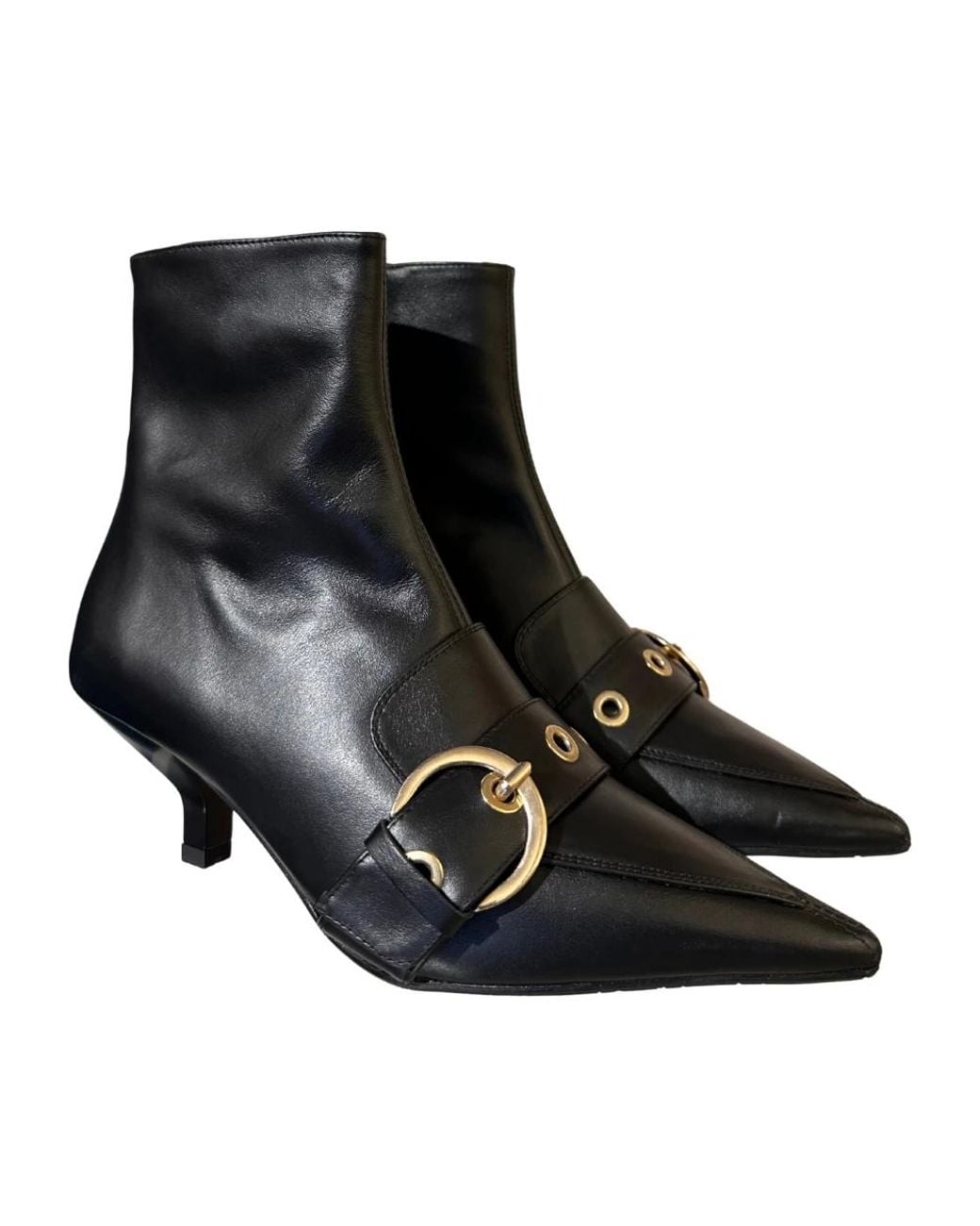 Ras Black Heeled Boots