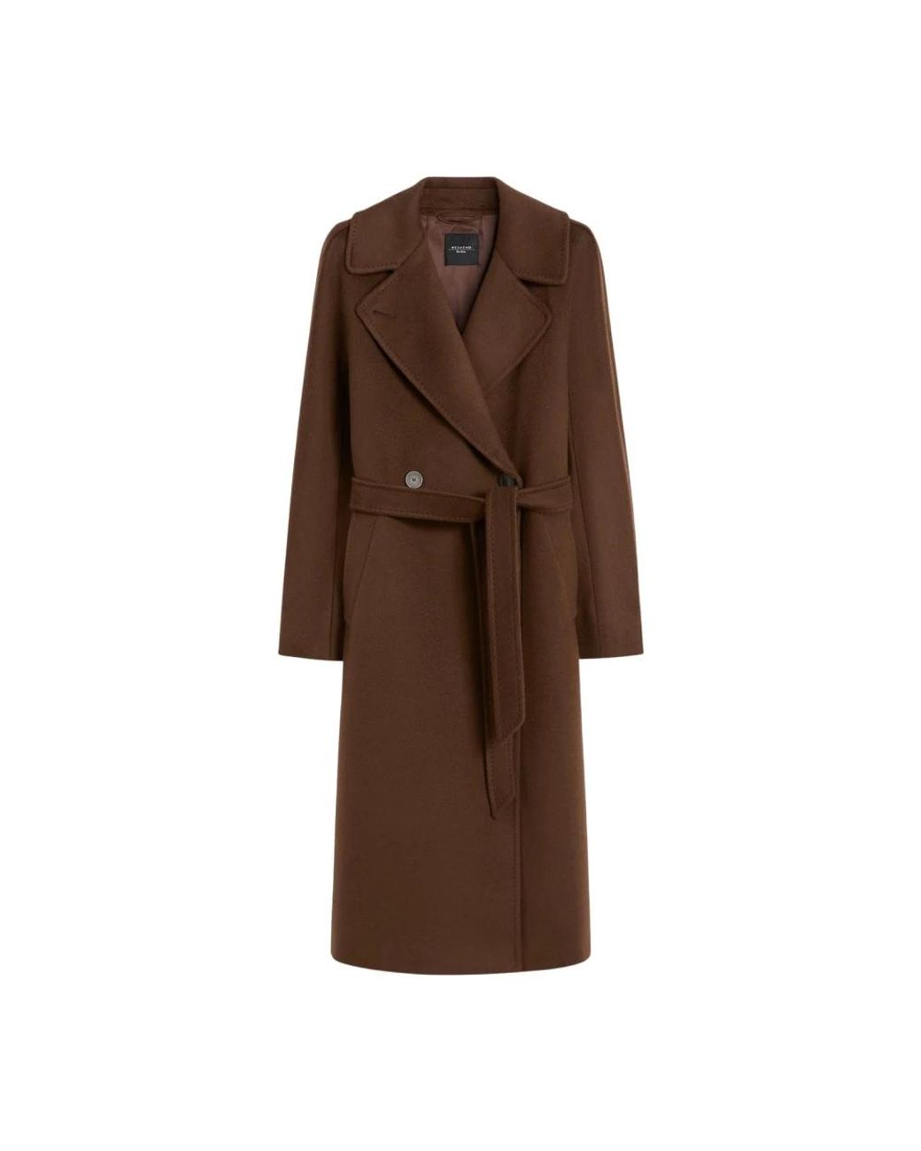 Weekend by Maxmara Brown Belted Coats